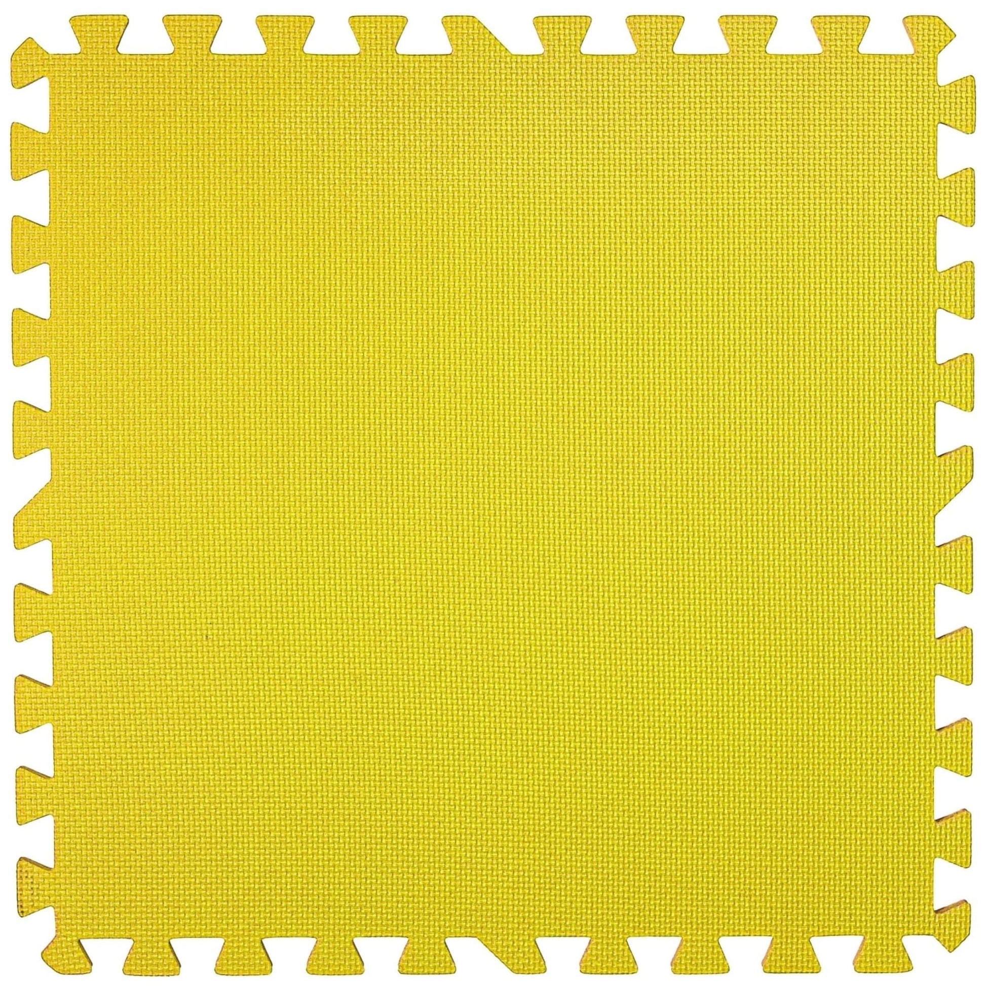 Set de 8 covorase de protectie, MOVIT®, 3m², galben - Gorilla Sports Ro