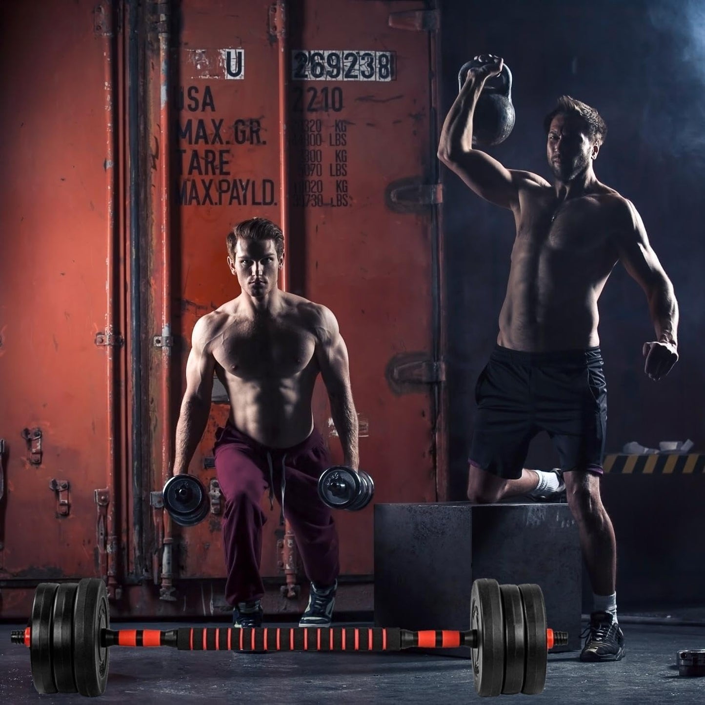 Set de haltere 6 în 1 20 - 30 kg