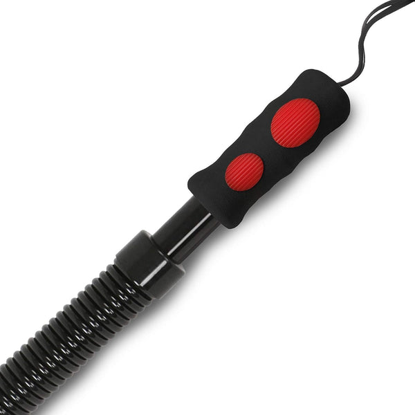 Flexor fitness Physionics®, din otel/cauciuc, negru, 68/4,1 cm, 40-50 kg