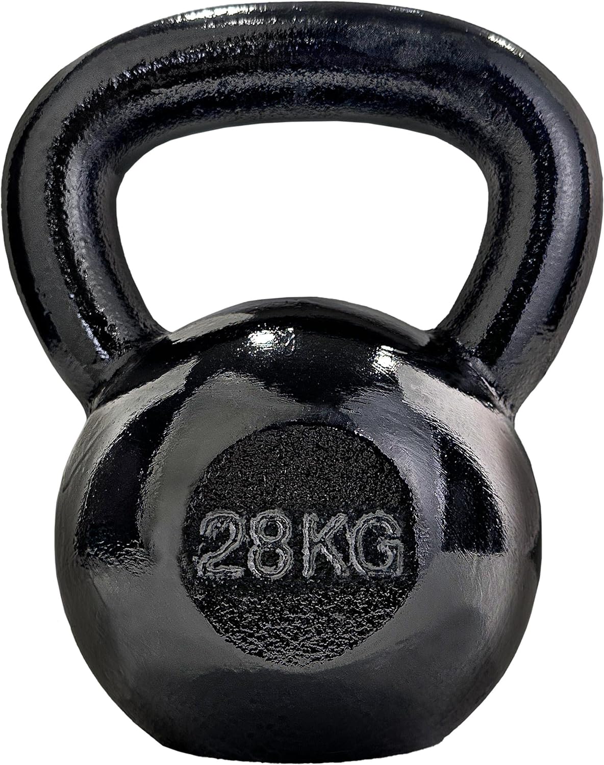 Kettlebell, 4 - 28 KG, fonta, negru ScSports