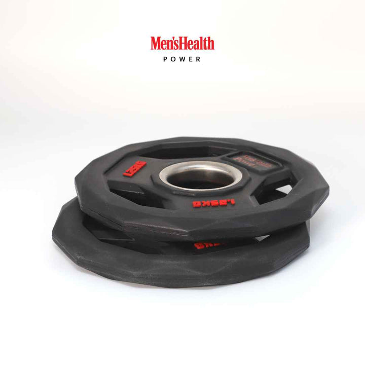 Discuri olimpice, 50/51 mm, 1,25 - 2,5 KG, negru, Lukadora