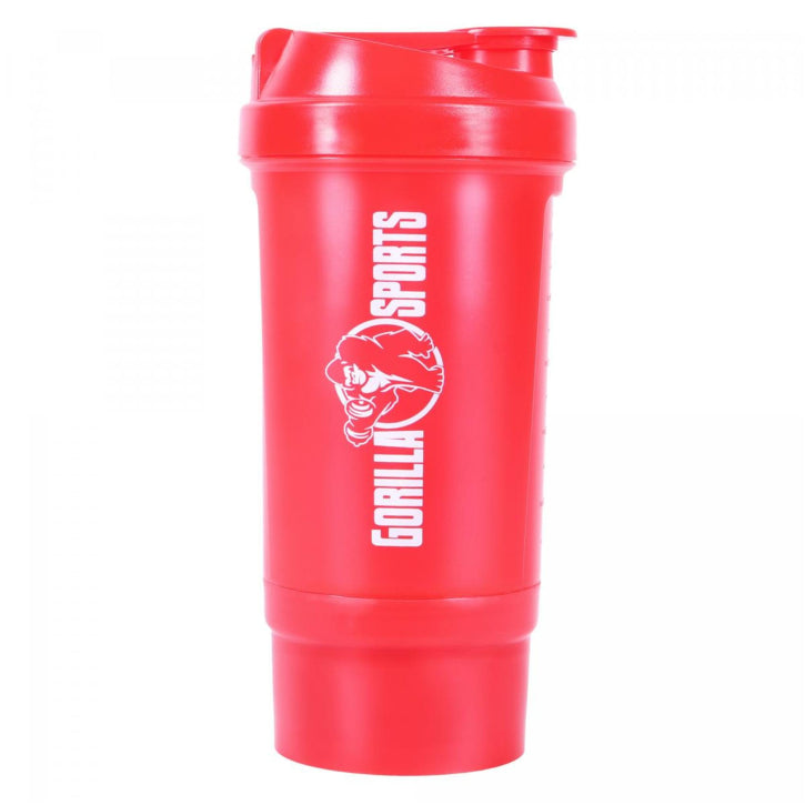 Recipient, Protein Shaker 500 ml, Rosu