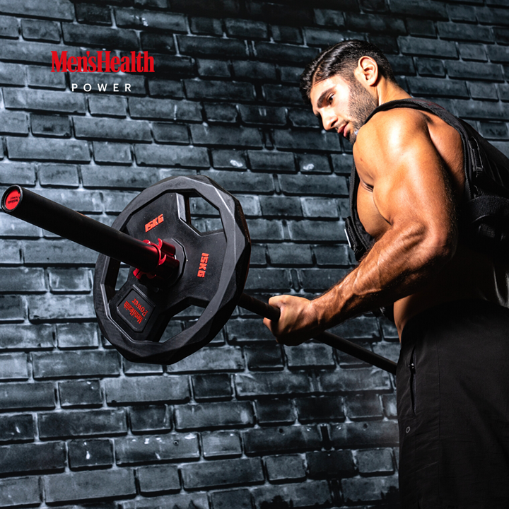 Discuri olimpice, 50/51 mm, 1.25 - 2.5 KG, negru, Lukadora