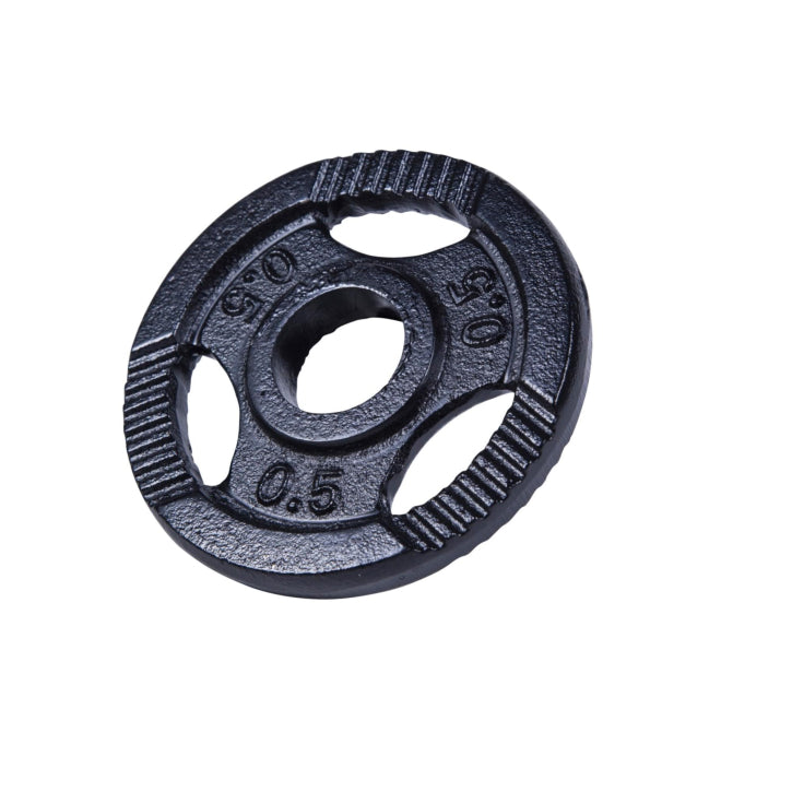 Disc din fonta cu manere, de 4 x 0.5 kg - 2 kg 30/31 mm, negru