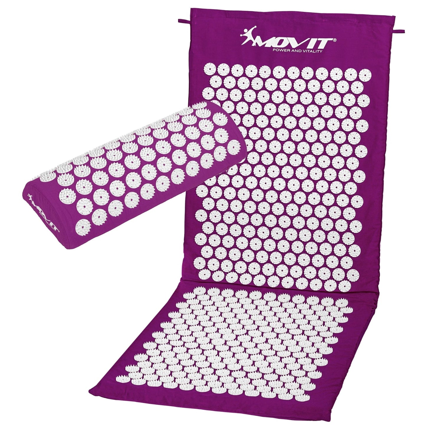 Covoras de presopunctura, cu perna 130x50cm, Multiple Culori MOVIT