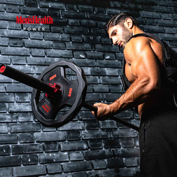 Discuri olimpice, 50/51 mm, 1,25 - 2,5 KG, negru, Lukadora