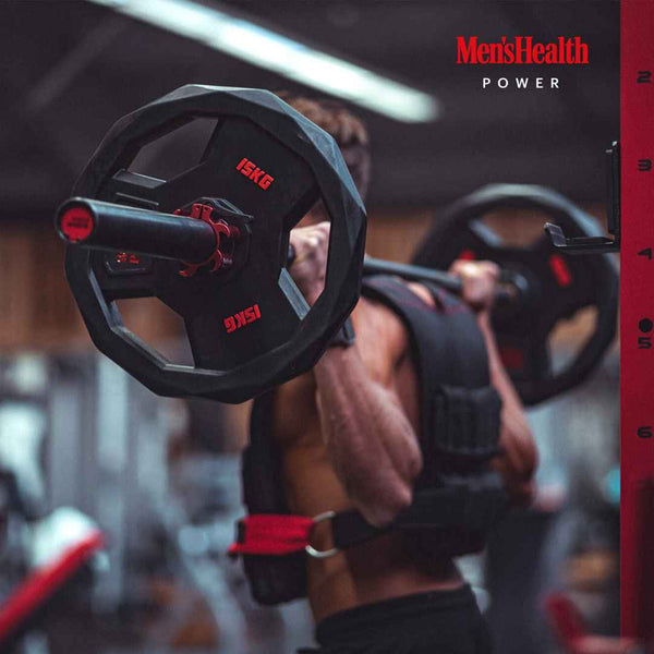 Discuri olimpice, 50/51 mm, 1,25 - 2,5 KG, negru, Lukadora