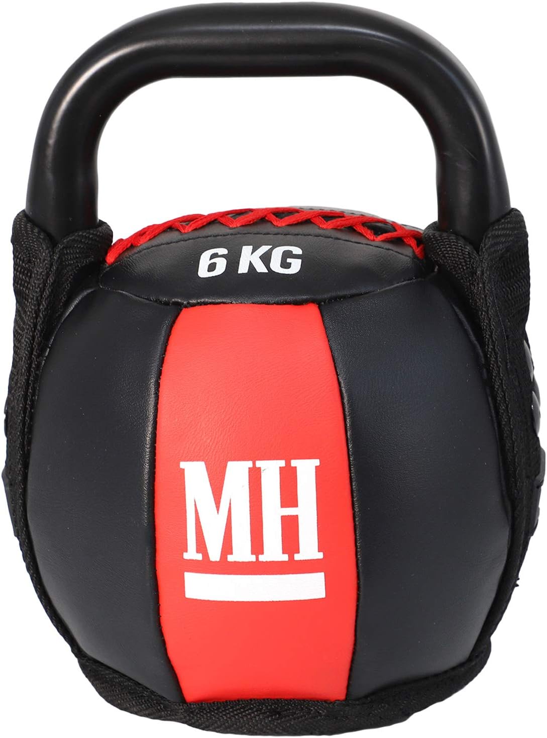 Kettlebell cu înveliș moale și mâner, greutate 6 - 12 KG, Lukadora
