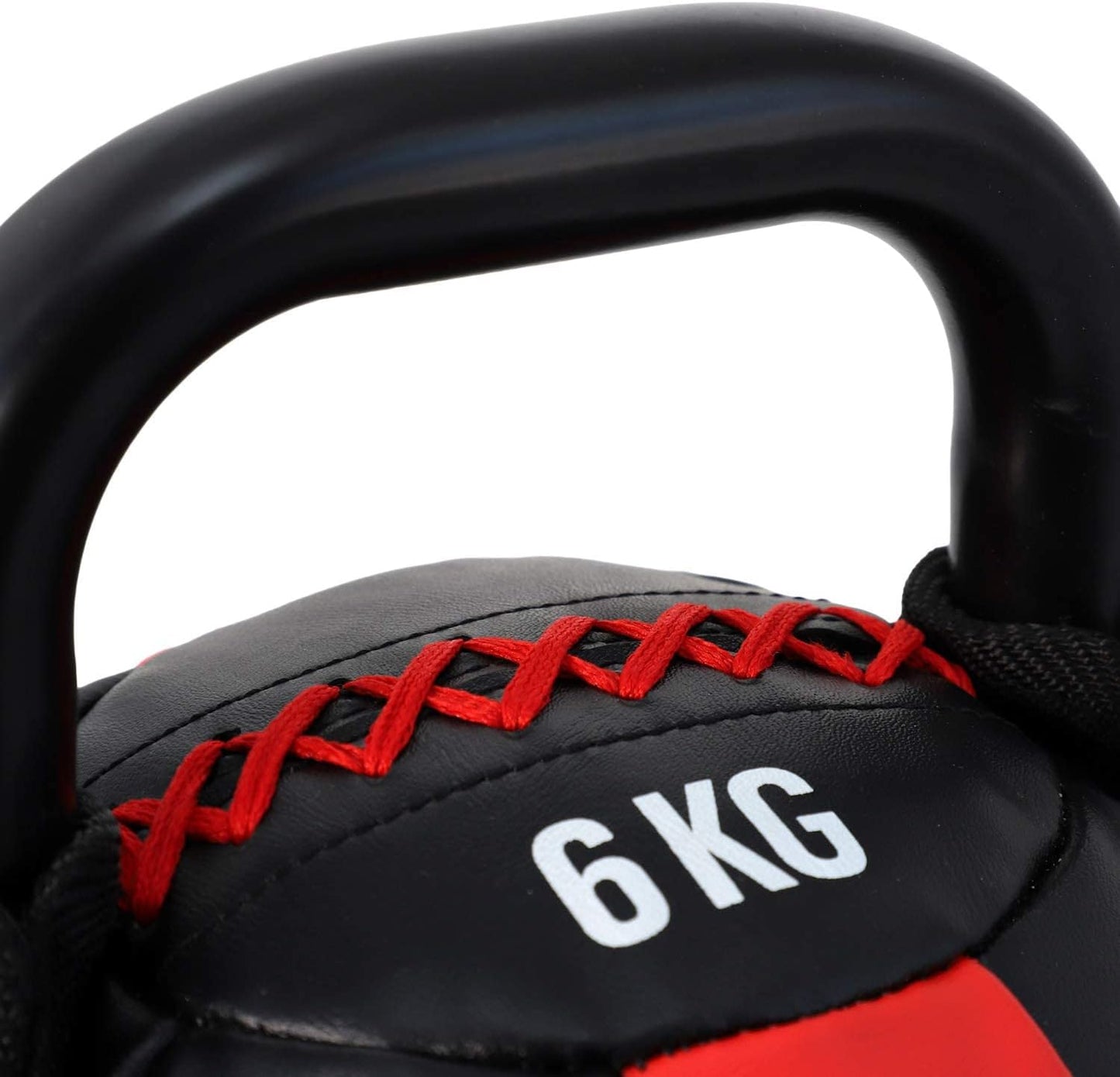 Kettlebell cu înveliș moale și mâner, greutate 6 - 12 KG, Lukadora