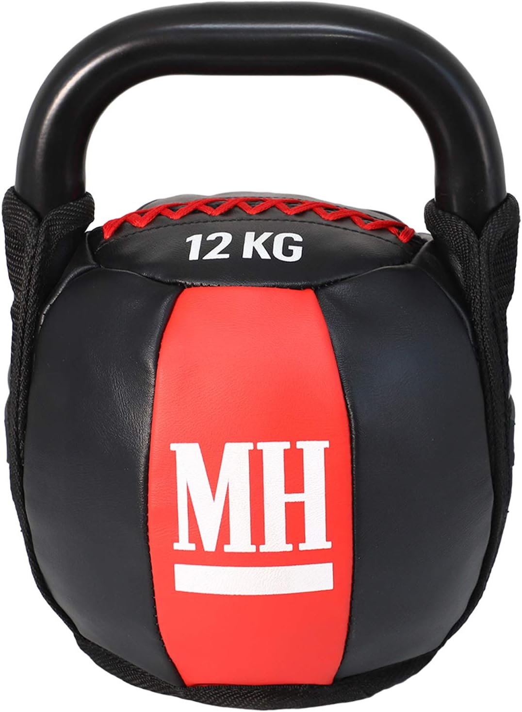 Kettlebell cu înveliș moale și mâner, greutate 6 - 12 KG, Lukadora