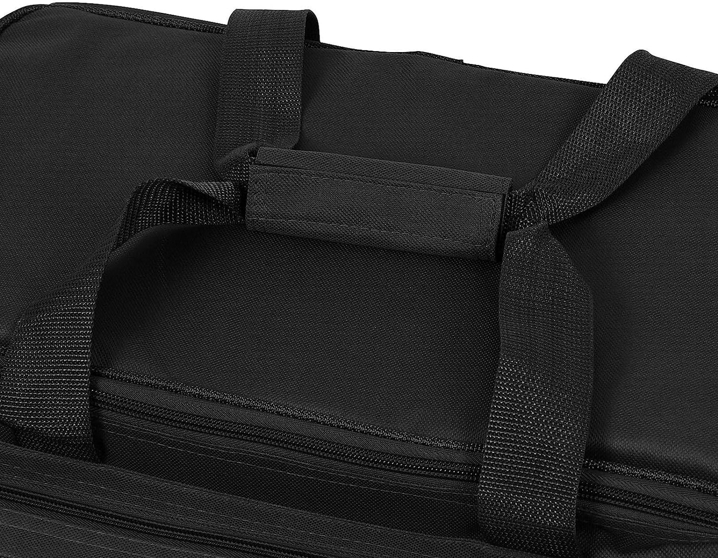 Geanta pescuit impermeabila, 4 compartimente, 56 x 31 x 30 cm, negru