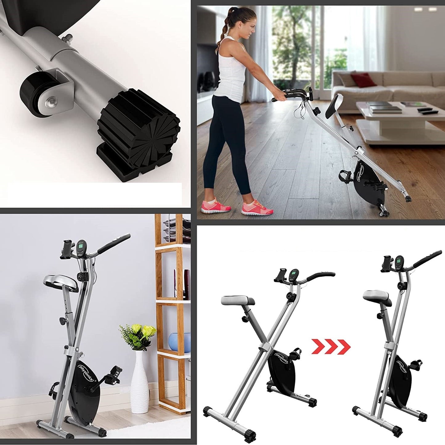 Bicicleta fitness, 42.5 x 77 x 115 cm