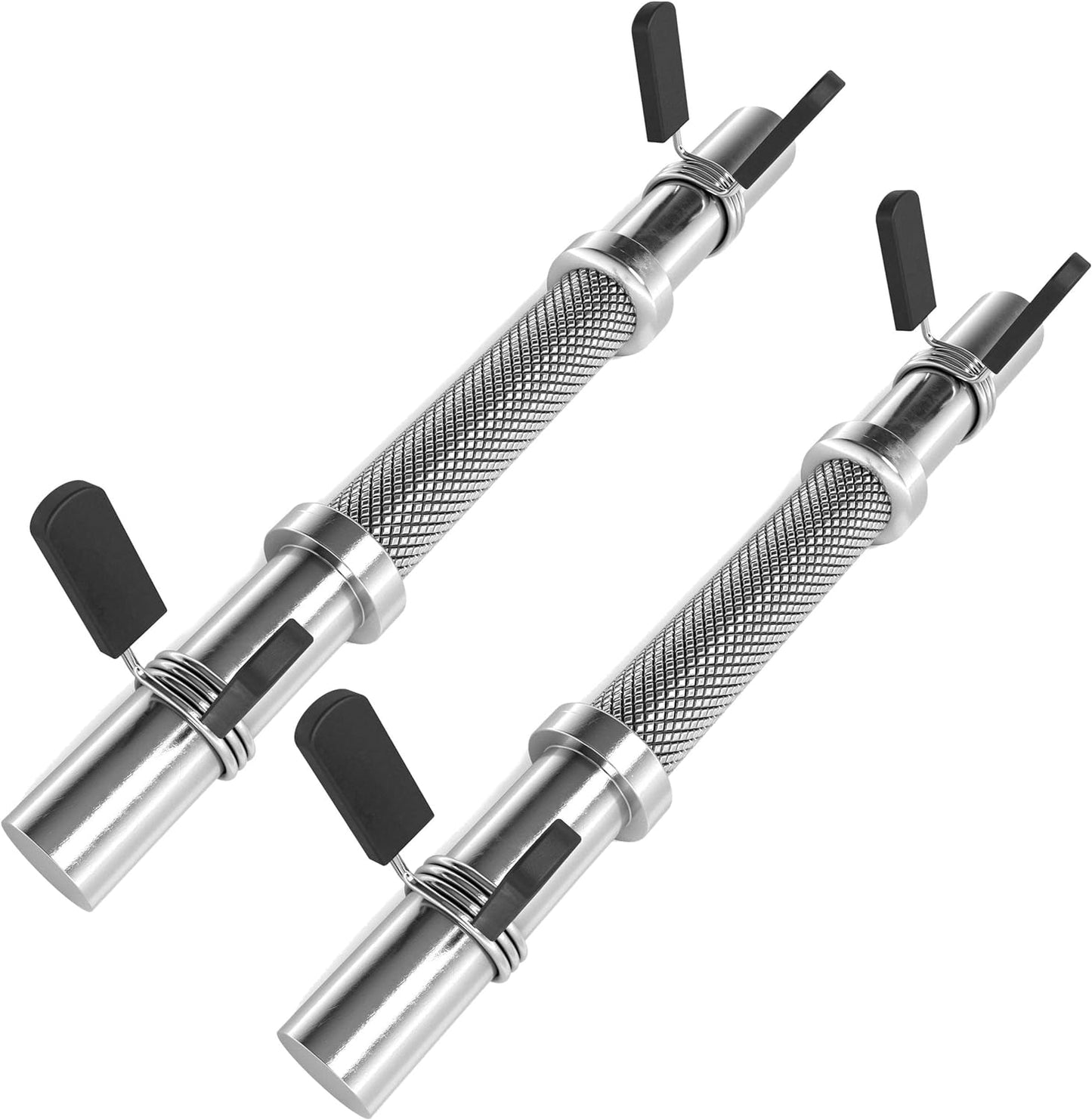 Set de gantere din otel cu cleme de fixare, sarcina maxima 50 kg ScSports