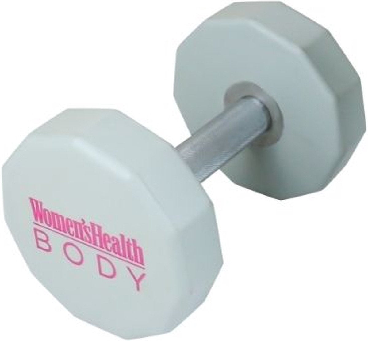 Gantere neopren, roz/gri, 2.5 - 15 KG, Lukadora