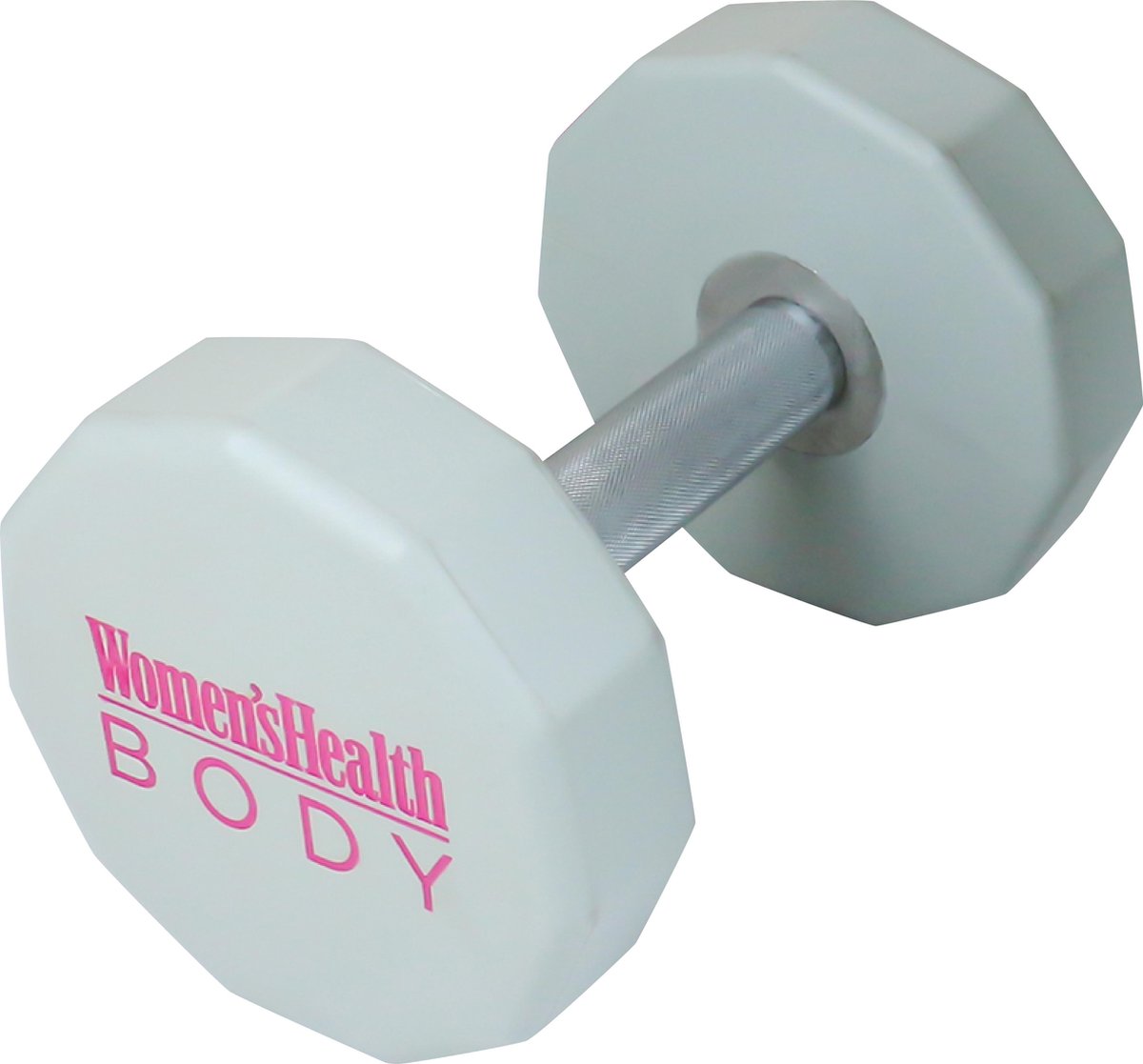 Gantere neopren, roz/gri, 2.5 - 15 KG, Lukadora