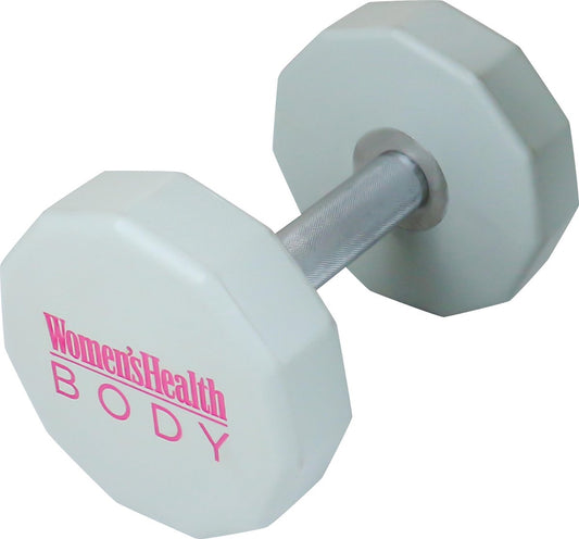 Gantere neopren, roz/gri, 2.5 - 15 KG, Lukadora