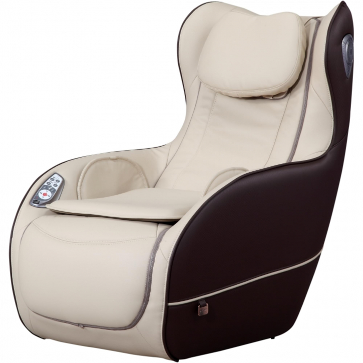 Scaun de masaj MX 7.1, 108 x 65 x 95 cm, Maro/Bej