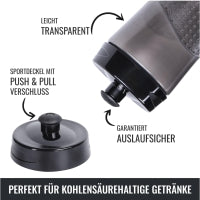 Sticlă Gorilla Sports Bike 650 ml, Multiple Culori