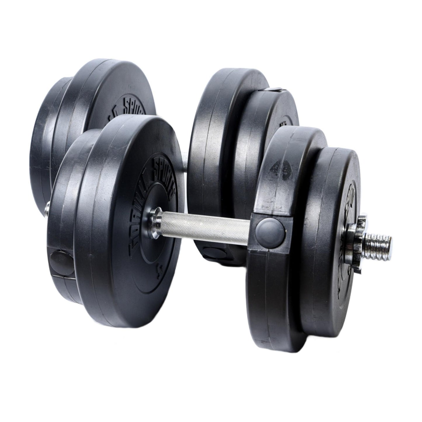 Set gantere reglabile, 15 - 45 KG, Gorilla Sports