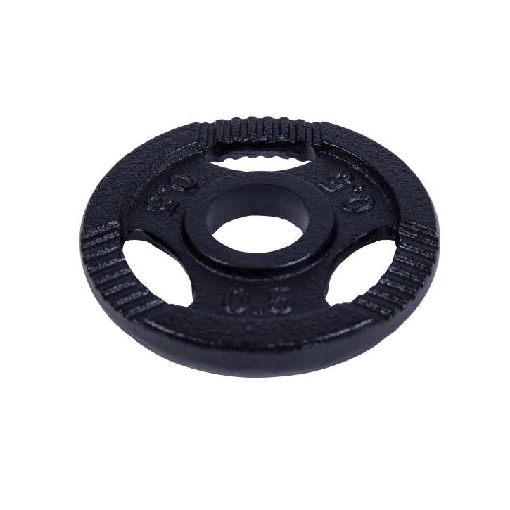 Disc din fonta cu manere, de 4 x 0.5 kg - 2 kg 30/31 mm, negru