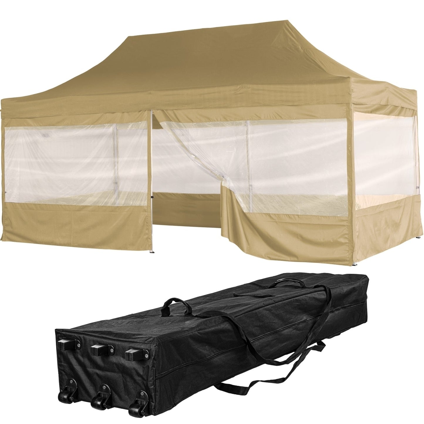 Foisor pliabil, 3 x 6 m