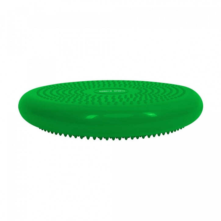 Perna pentru echilibru/masaj, 33 cm, cu pompa, Verde