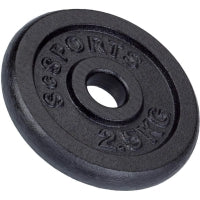 Set discuri, fier, 30/31 mm ScSPORTS 2,5 - 20 KG