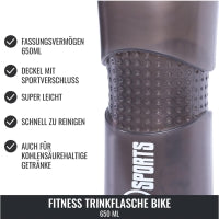 Sticlă Gorilla Sports Bike 650 ml, Multiple Culori