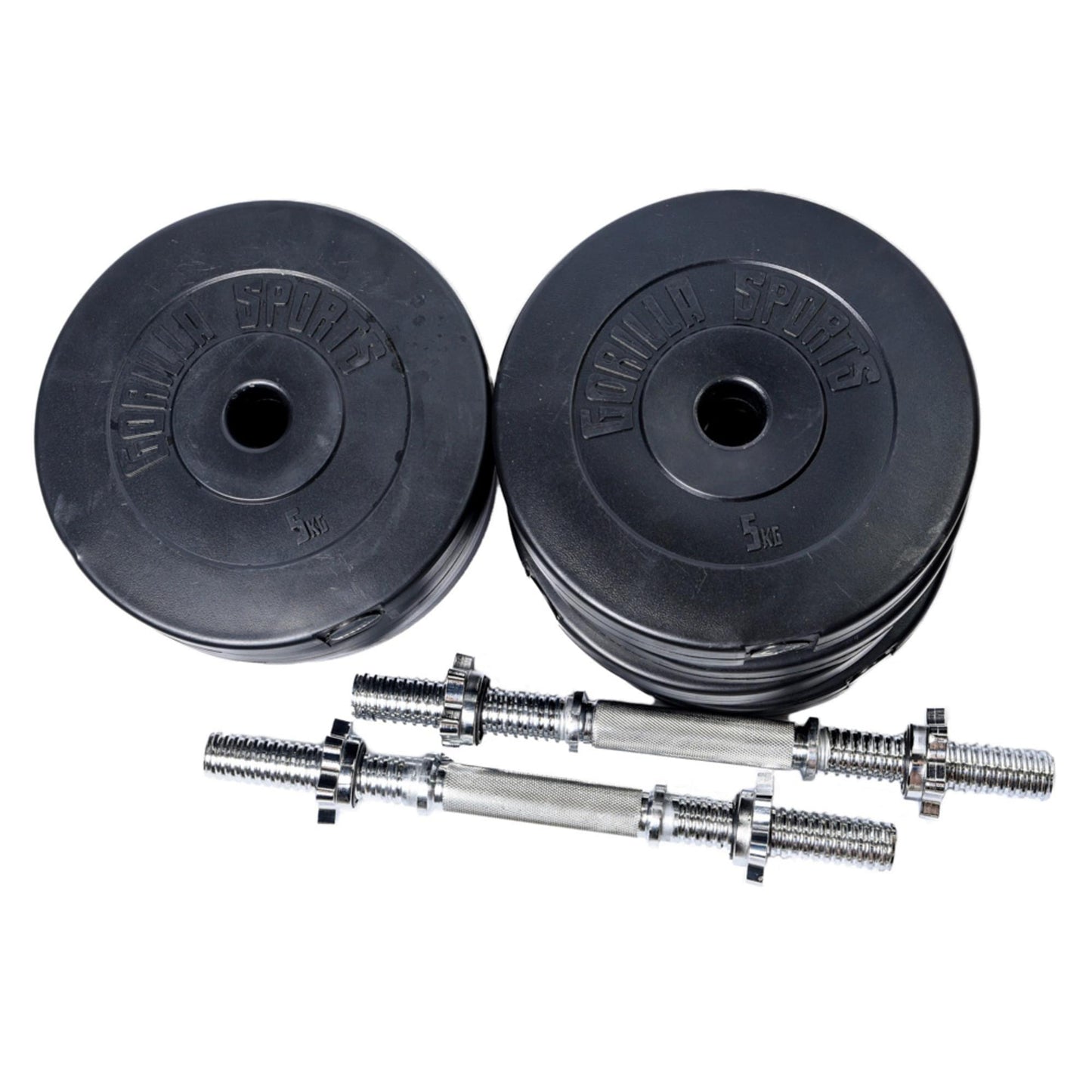 Set gantere reglabile, 15 - 45 KG, Gorilla Sports