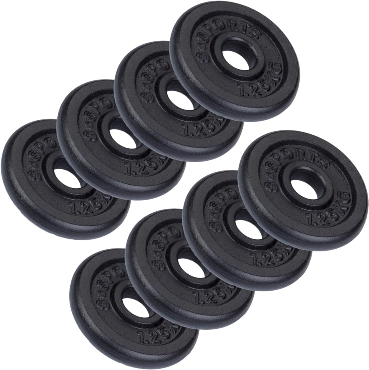 Set de discuri de greutate, 8 - 17.5 KG, 30/31 mm, fonta ScSports