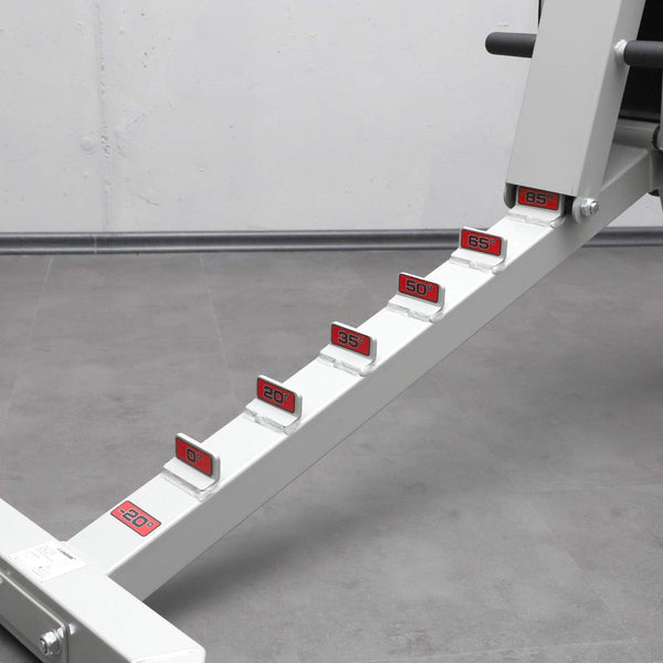 Bancă înclinată reglabilă – roz/gri, Lukadora