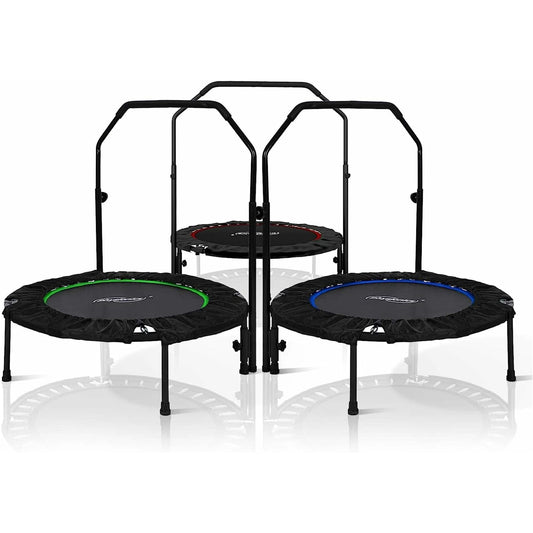 Trambulina fitness reglabila, albastra, 101 cm, Physionics - Gorilla Sports Ro