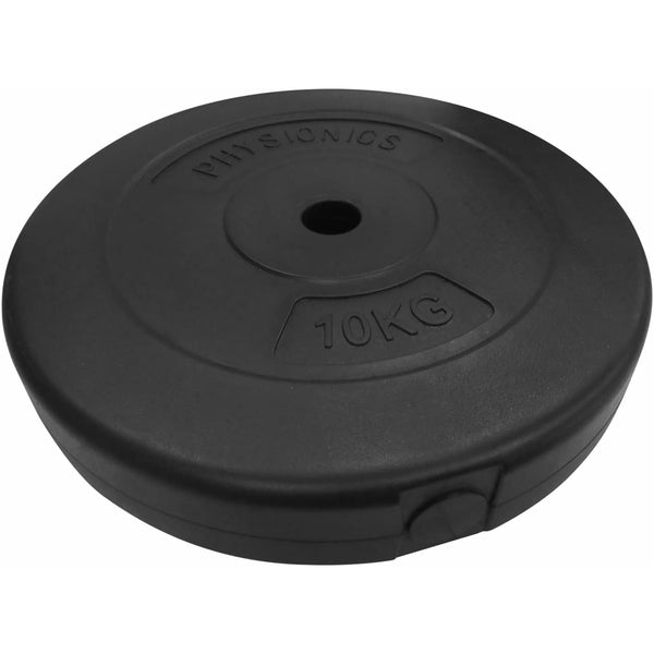 Set discuri din plastic umplute cu cimnet, 2 x 2kg, Physionics - Gorilla Sports Ro