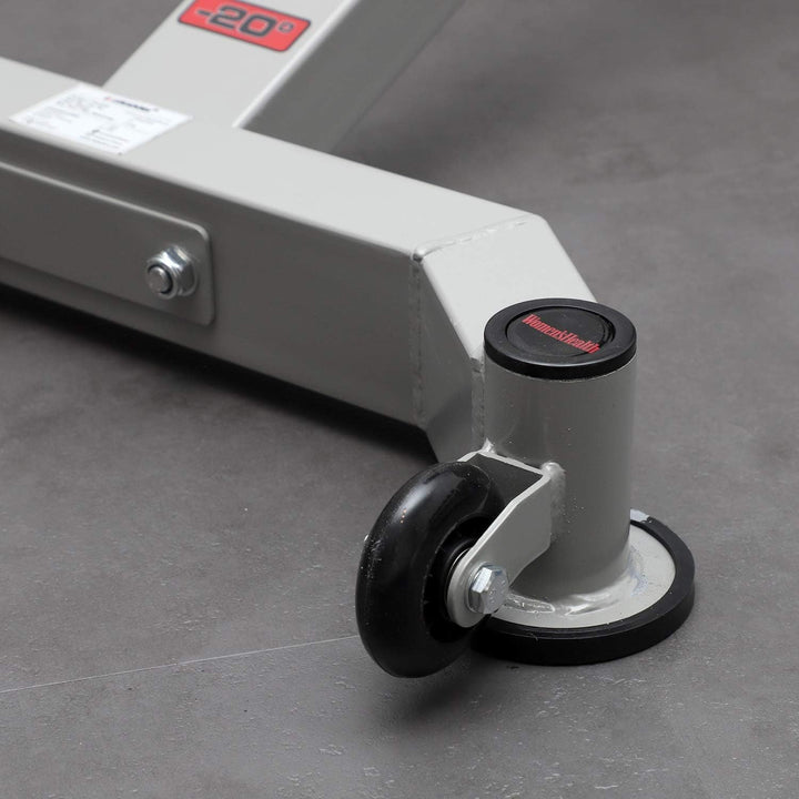 Bancă înclinată reglabilă – roz/gri, Lukadora