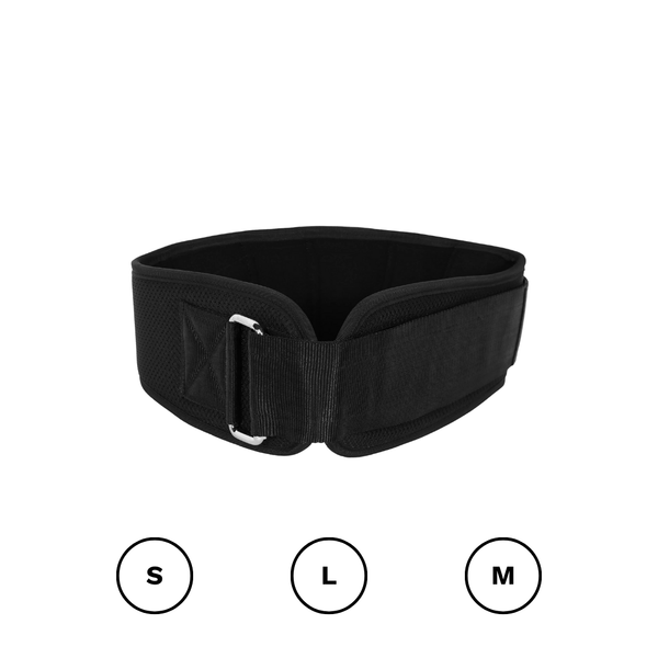 Centura pentru brâu neagra S, M și L Gorilla Sports