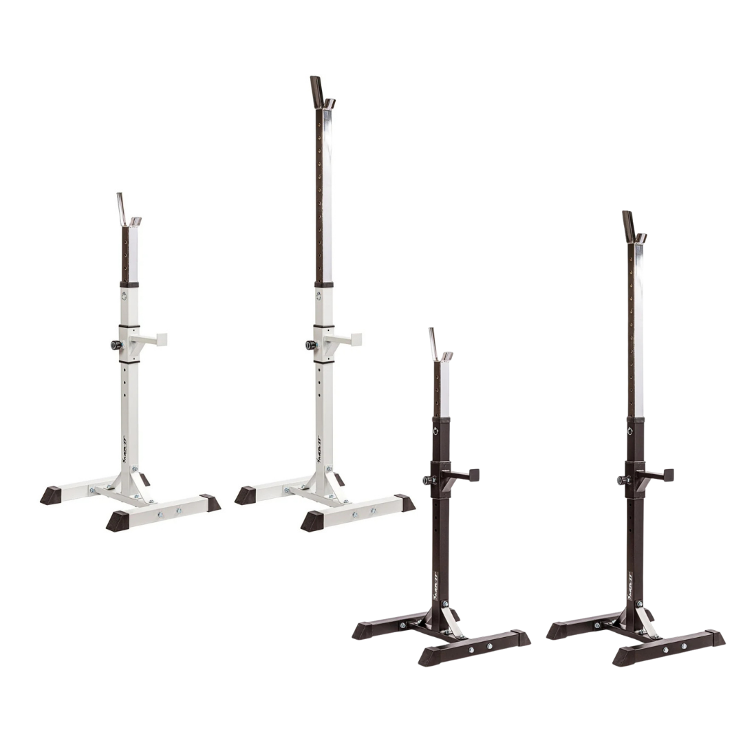 Rack pentru gantere, alb/negru MOVIT