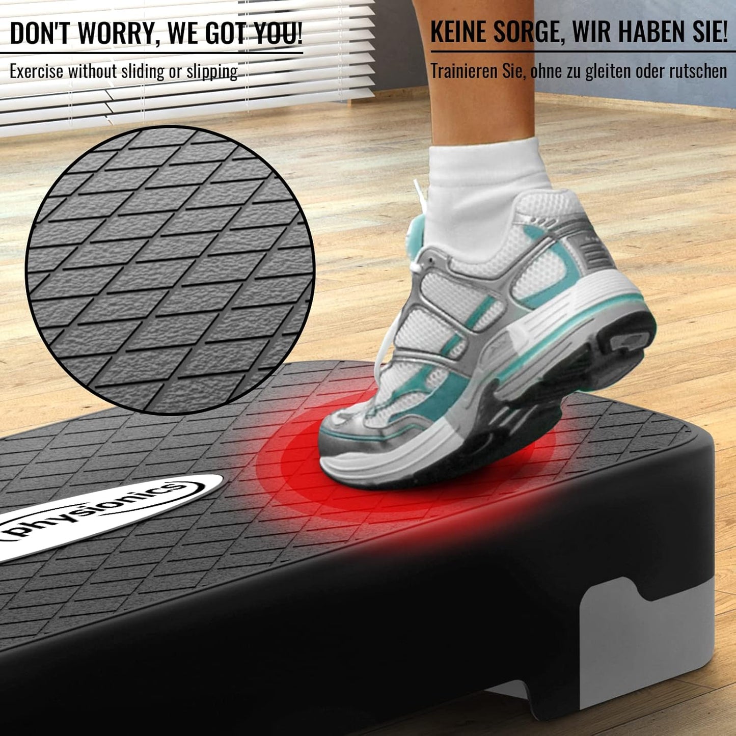 Placă de step Aerobic cu 3 trepte