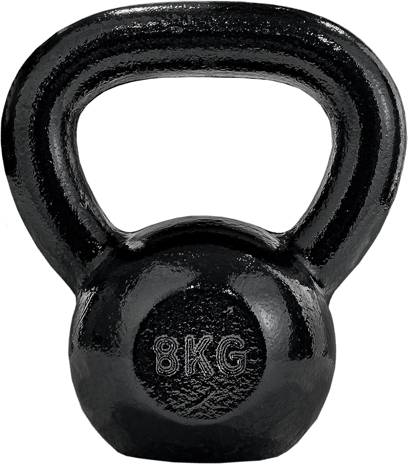 Kettlebell, 4 - 28 KG, fonta, negru ScSports