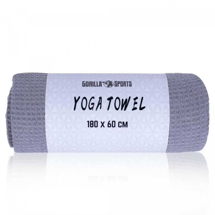 Prosop de yoga, Gri, 180 x 60 cm