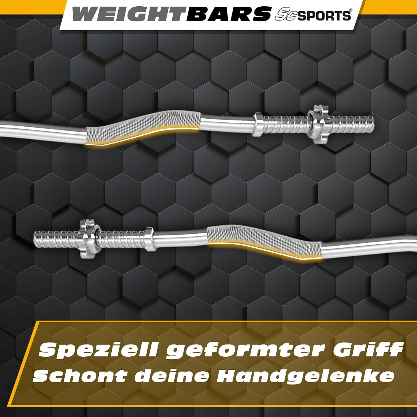 Bară de curl SZ 120 cm 30/31 mm
