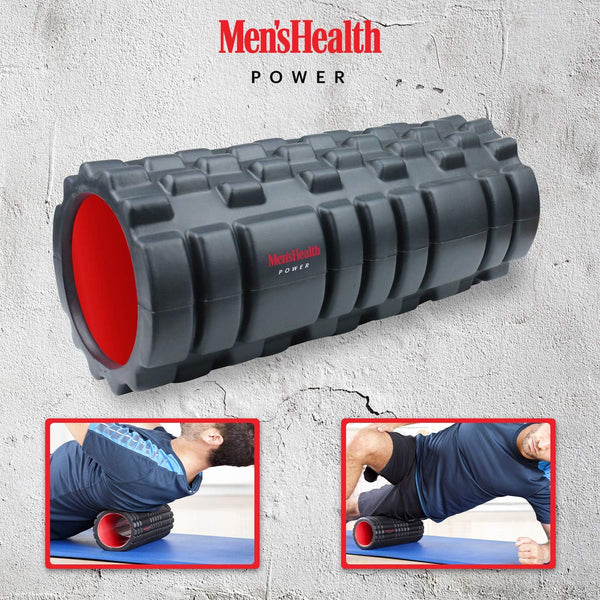 Rolă de masaj pentru relaxarea fasciei – negru, Lukadora