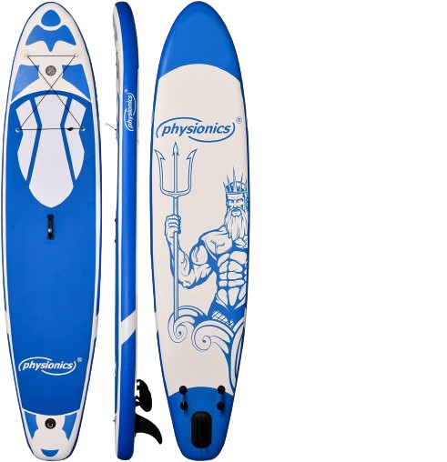 Placa gonflabila Paddle Board, 366 x 80 x 15 cm, albastru Poseidon