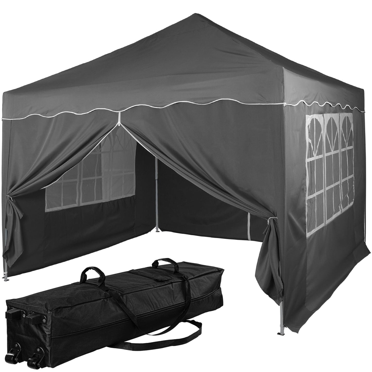 Foisor pliabil, 3x3, otel