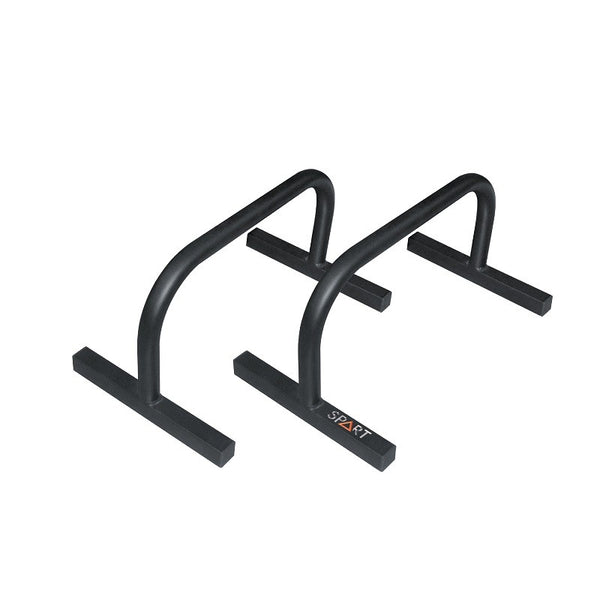 Bare paralele push-up, negre, Lukadora