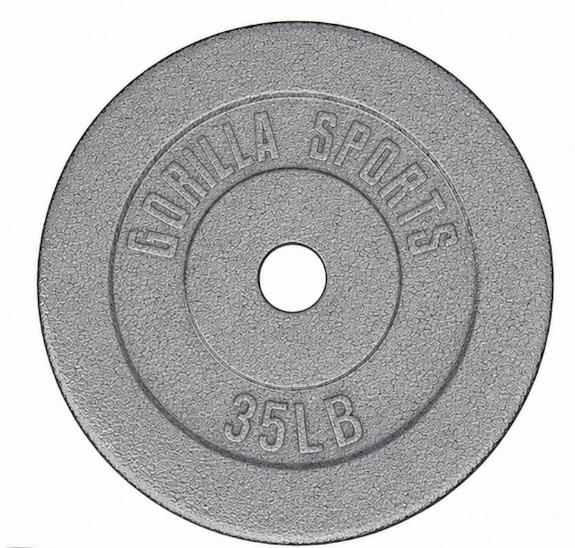 Discuri de halteră din fontă 25-45 lbs, 25 mm diametru interior – US EDITION