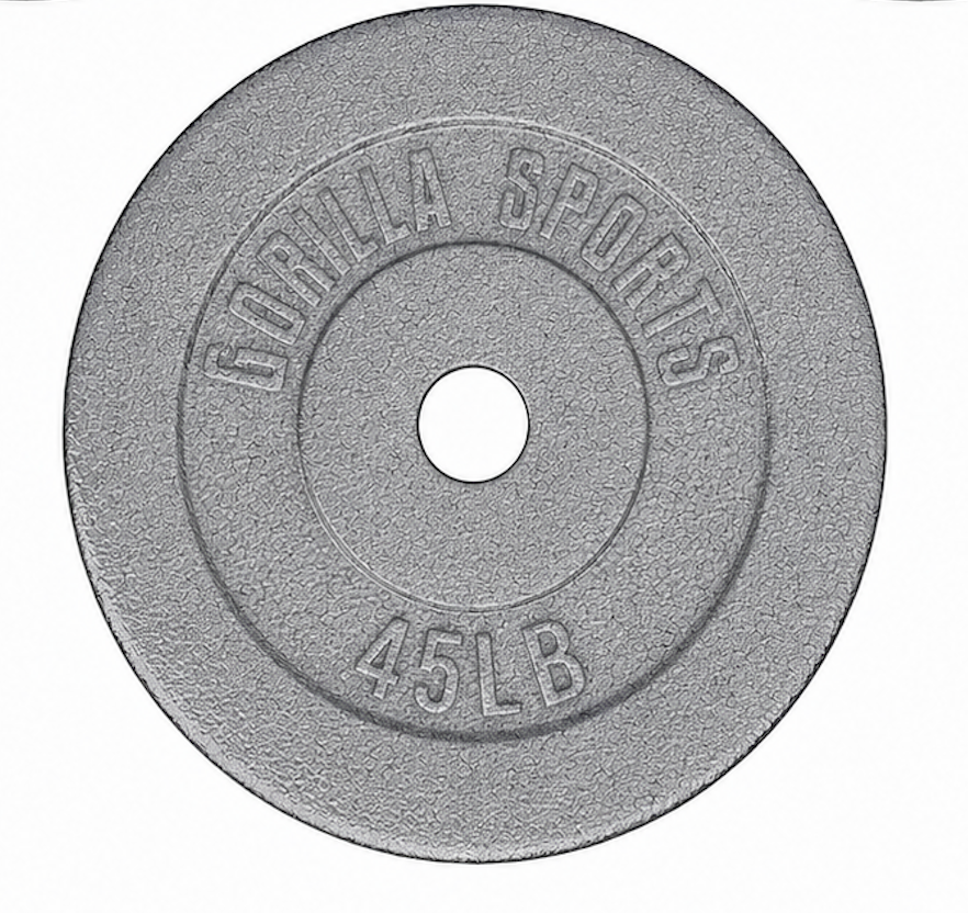 Discuri de halteră din fontă 25-45 lbs, 25 mm diametru interior – US EDITION