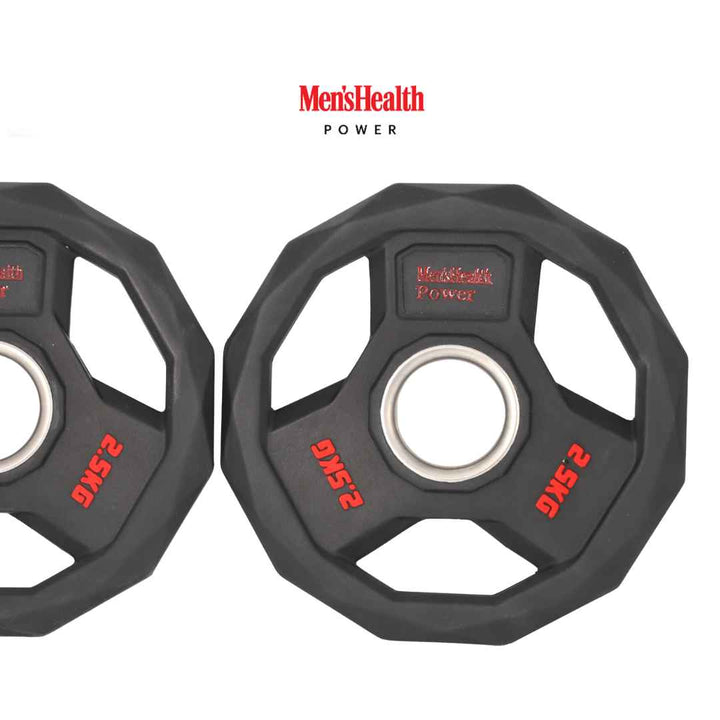 Discuri olimpice, 50/51 mm, 1,25 - 2,5 KG, negru, Lukadora