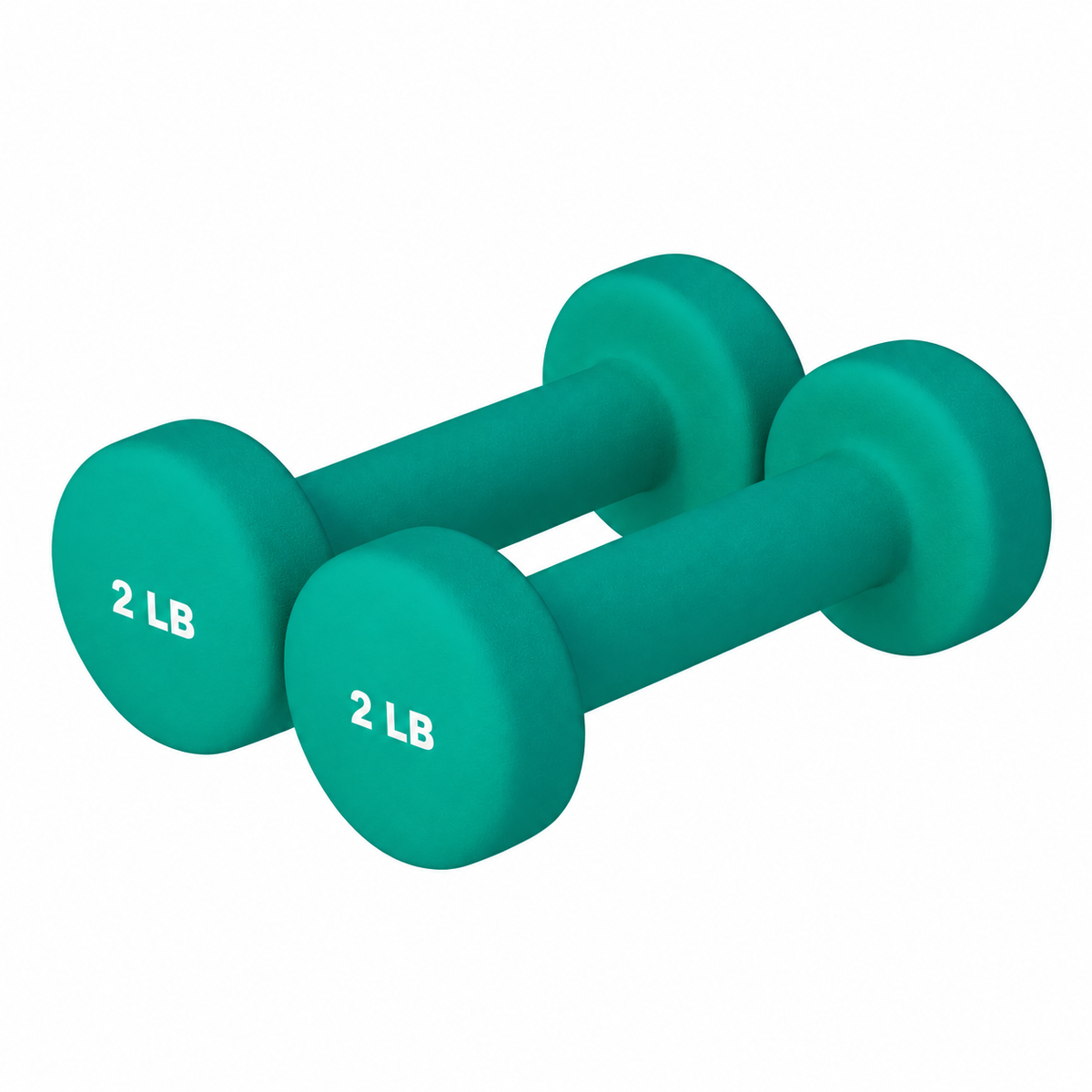 Gantere de gimnastică din neopren, rotunde, 2 - 10 lb - US EDITION