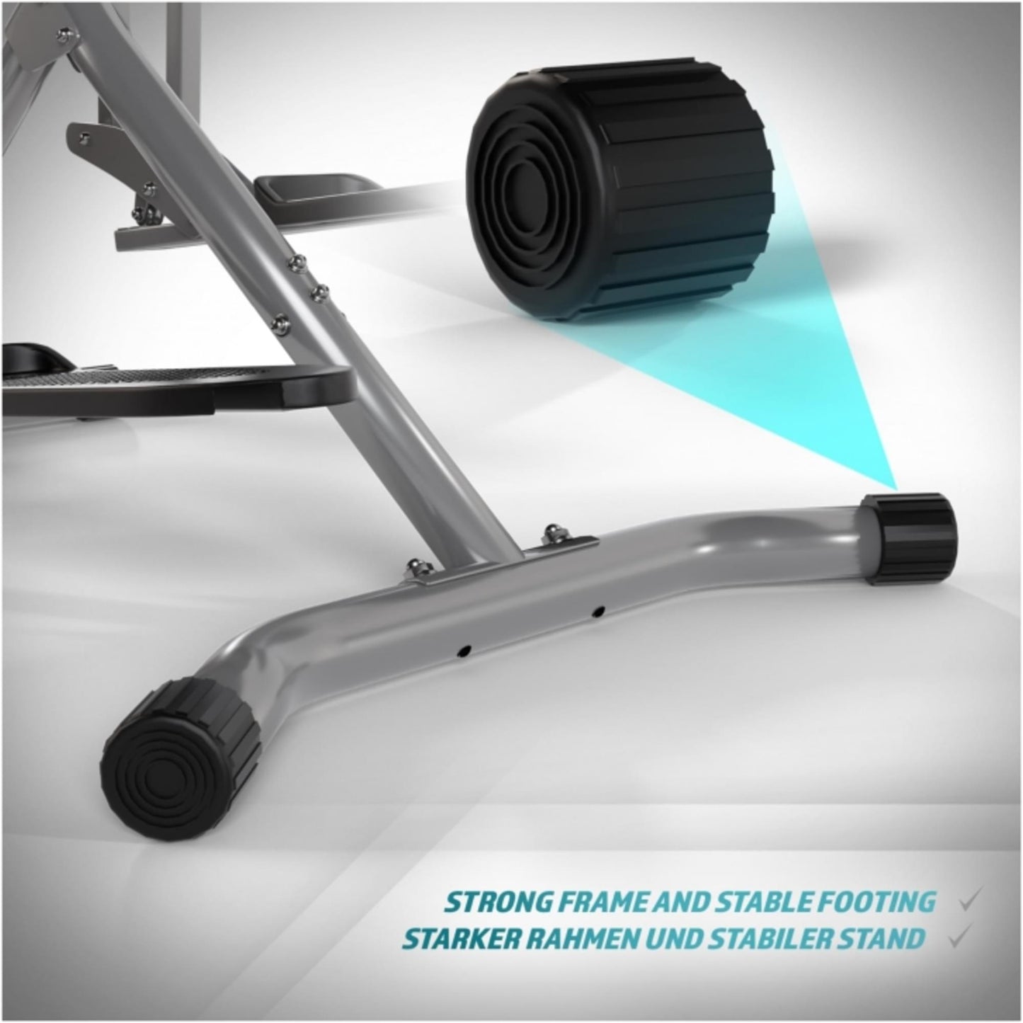 Bicicleta eliptica cu display LCD, Crosstrainer Physionics - Gorilla Sports Ro