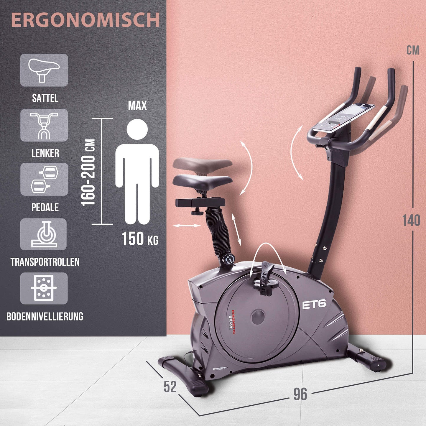 Ergometru ET 6, Christopeit